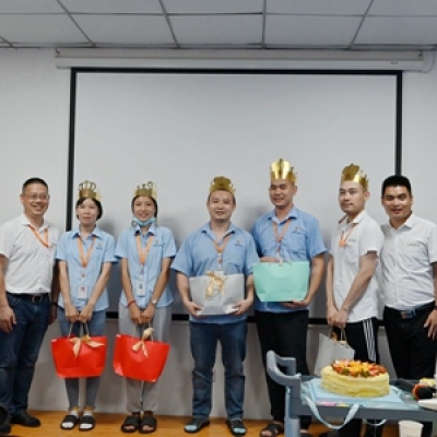 仲夏五月-納宏光電員工生日會溫馨落幕